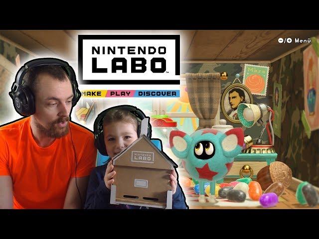 KIMBERLEY ZEIGT UNS DAS LABO HAUS - Nintendo Labo House Gameplay Deutsch | EgoWhity