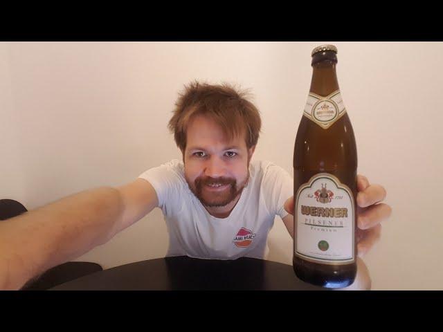 Beer review #314 Brauerei Werner Bräu Premium Pilsener (Poppenhausen, Unterfranken) 