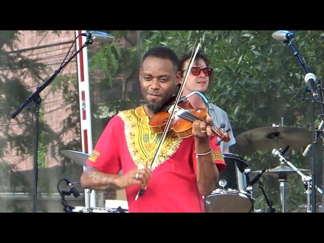 Cedric Watson & Bijou Creole - Cajun fiddle at Square Roots Fest Chicago 7/13/2024