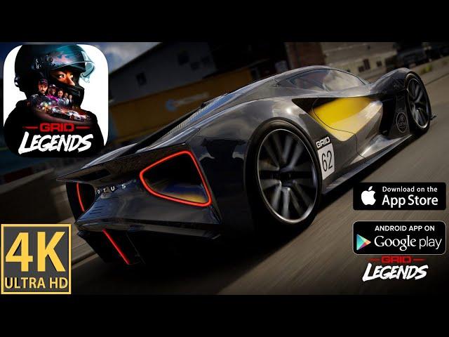 Lotus Evija - GRID Legends - 4K 60FPS Mobile iOS Android - iPhone Pro Max - Free Play Custom Cup