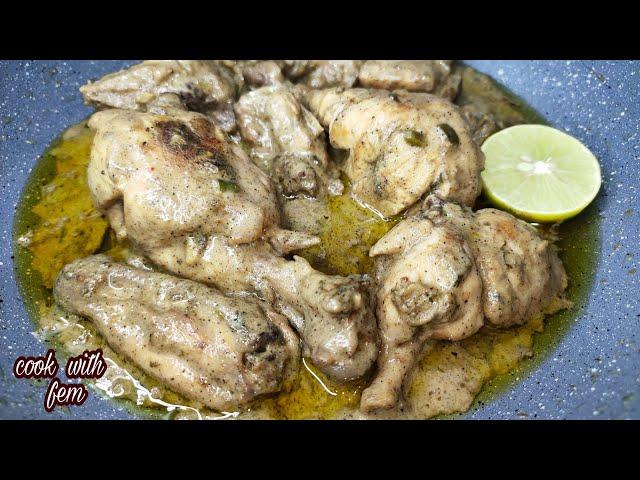 Lemon Pepper Chicken |Best Chicken Starter Recipe In Hindi/Urdu With English Subtitles Cook With Fem