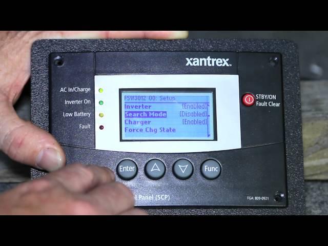 Xantrex Freedom SW System Control Panel (SCP) - features & benefits