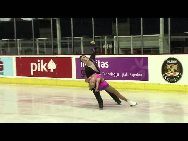 4 C. ZAITSEV / E. STEVENS (USA) - ISU JGP Croatia Cup 2012 Junior Pairs Free Skating