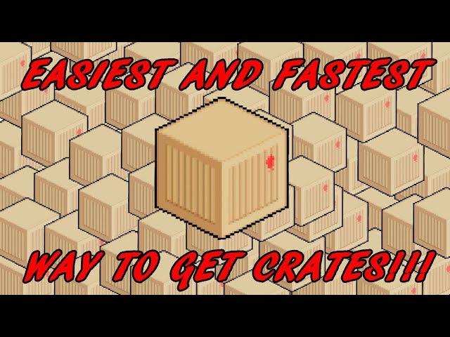 QUICKEST WAY TO GET CRATES FAST IN PIXEL CAR RACER!!!!!