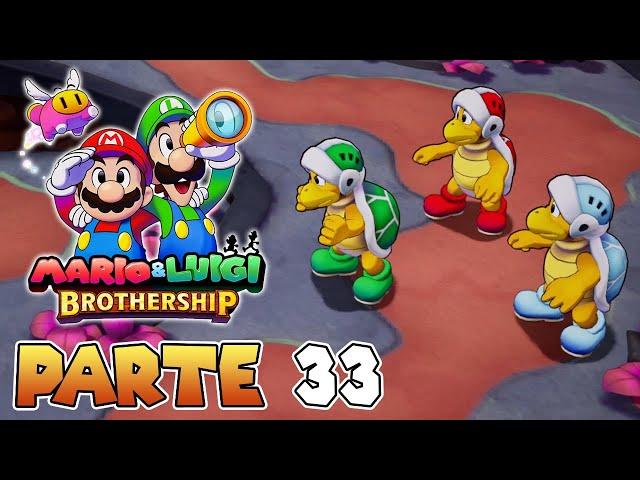 ¡BOWSER TIENE QUE ESTAR CERCA! | PARTE #33 | MARIO & LUIGI: CONEXIÓN FRATERNAL