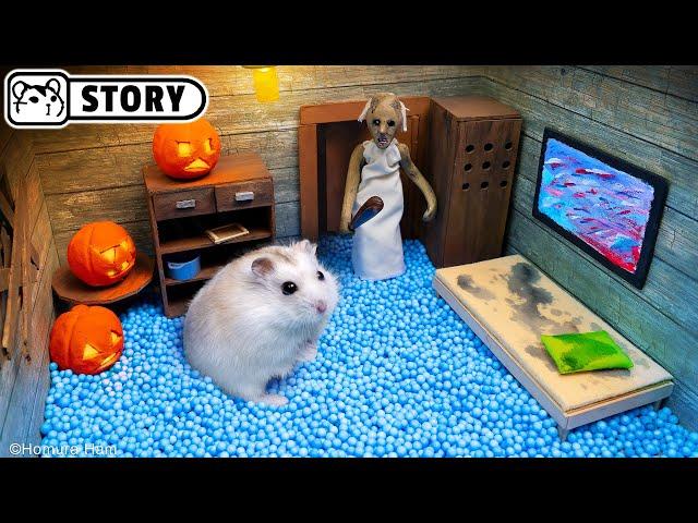  Hamster Escapes the Granny Maze for Pets on Halloween  Homura Ham