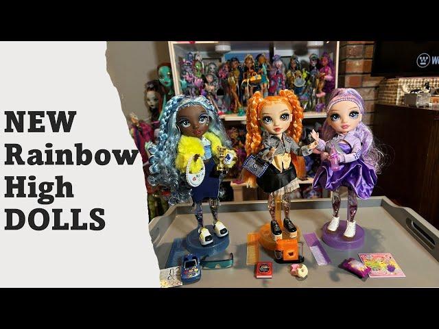 NEW Rainbow High Sparkle & Shine Viola Clementine & Princess Marina Dolls Pt 1