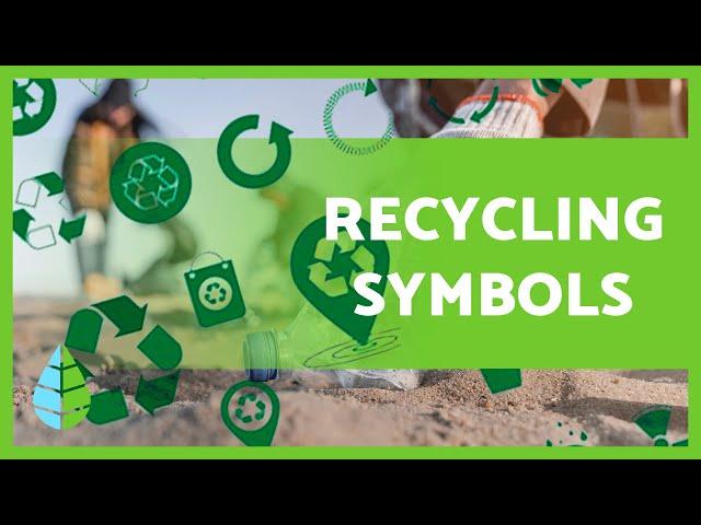 RECYCLING SYMBOLS ️ Do you know their meanings? 