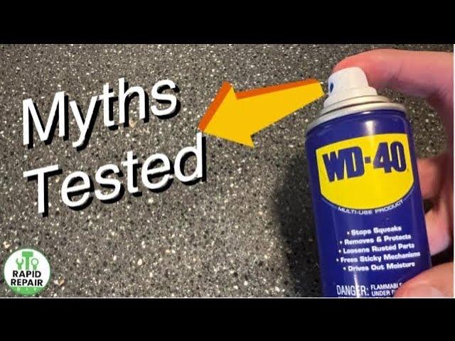 Testing The 8 Strangest Uses Of WD-40. Which Ones Actually Work?