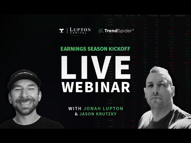 Earnings Season Kickoff with Jonah Lupton