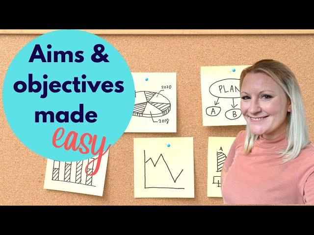 How To Write Aims And Objectives For Your Research Project, Dissertation or Thesis