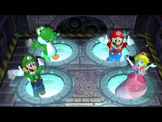 Mario Party 9 MiniGames - Yoshi Vs Mario Vs Luigi Vs Peach (Master CPU)