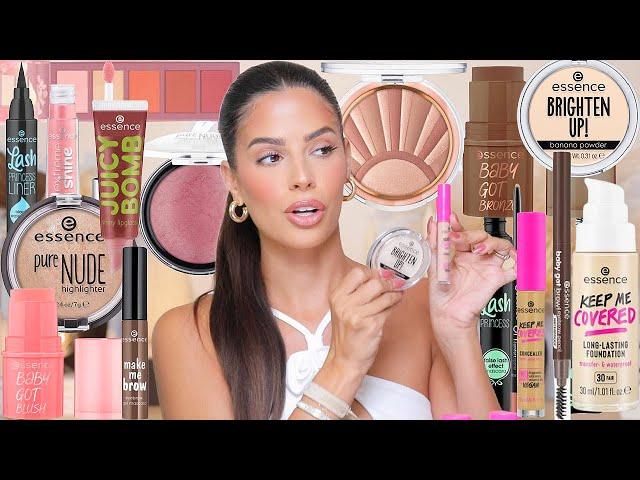 testing ALL Essence Makeup (best VIRAL drugstore dupes)