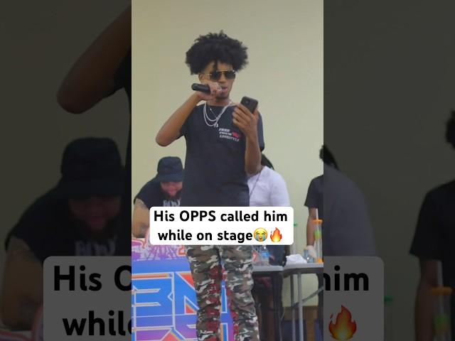 THEY TRIED TO RUIN HIS PERFORMANCE#rap #music #liveperformance #hiphop #shorts