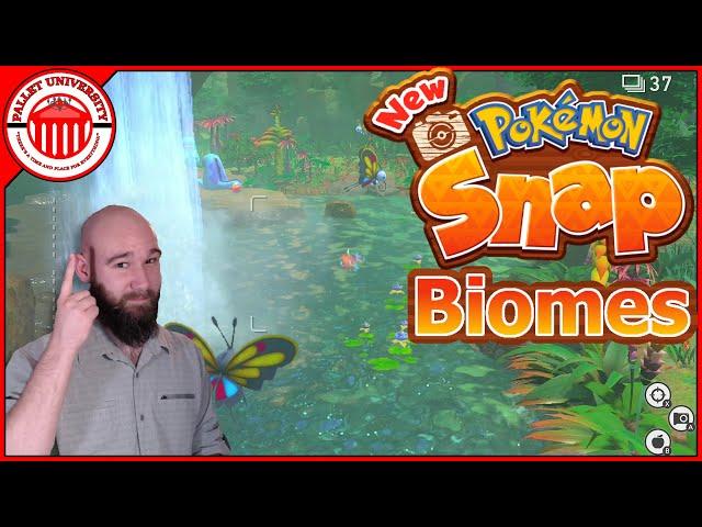 Biomes of New Pokemon Snap: Founja Jungle!! ll  Pallet University