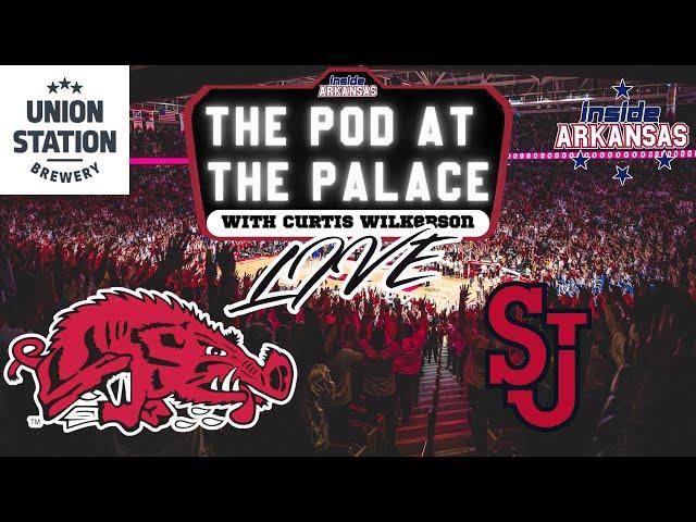 Arkansas-St. John's Postgame Show | Pod At The Palace LIVE from Union Station Brewing