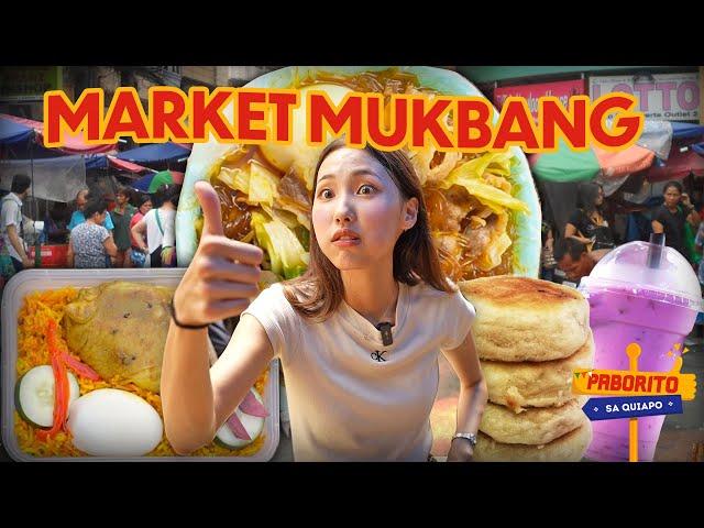 Finding My Best COMFORT FOOD at a Philippine Market! | PABORITO in Quiapo