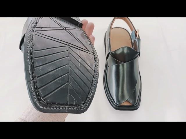 Smart Peshawari Zalmi Design Peshawari Chappal| Qadam Shoes Charsadda