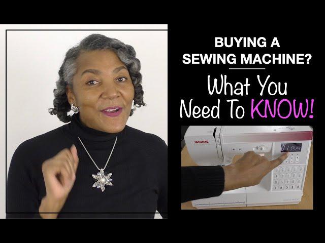 Buying A Sewing Machine And What to Expect | Colleen G Lea