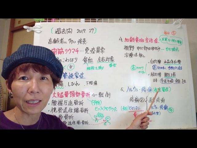 ケアマネ受験対策　⑤高齢者に多い疾患　new【毎日～10分】⑤高齢者に多い疾患