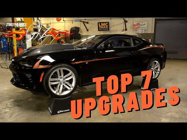 2018 Camaro SS Top 7 Upgrades - Old Number 7 - Stacey David's Gearz S12 E10