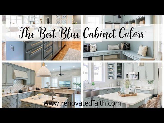 The Best Blue Kitchen Cabinet Paint Colors (33 Gorgeous Shades in Real Homes!)