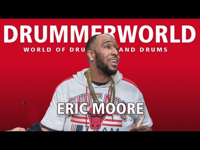 Eric Moore: Checking out his new DW Drums #ericmoore #drummerworld