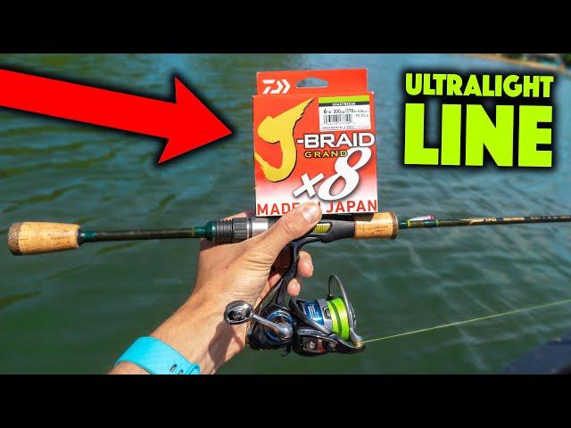 Fishing With DAIWA J-BRAID [Ultralight Line]