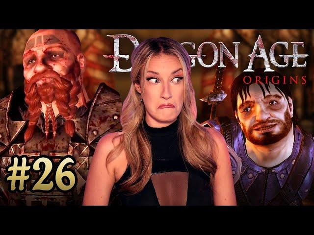 THE DEEP ROADS ARE SCARY | Dragon Age Origins Gameplay | Blind First Playthrough 2025 | Part 26