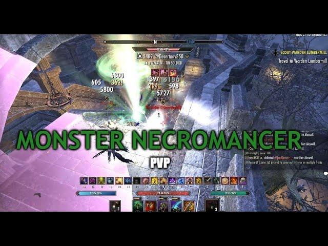 2h Necromancer PvP Build with Timestamps (Tutorial and Guide) #pvp #eso #build #tutorial #1vx #meta