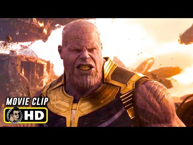 AVENGERS: INFINITY WAR Clip - "Thanos vs Everybody" (2018) Marvel