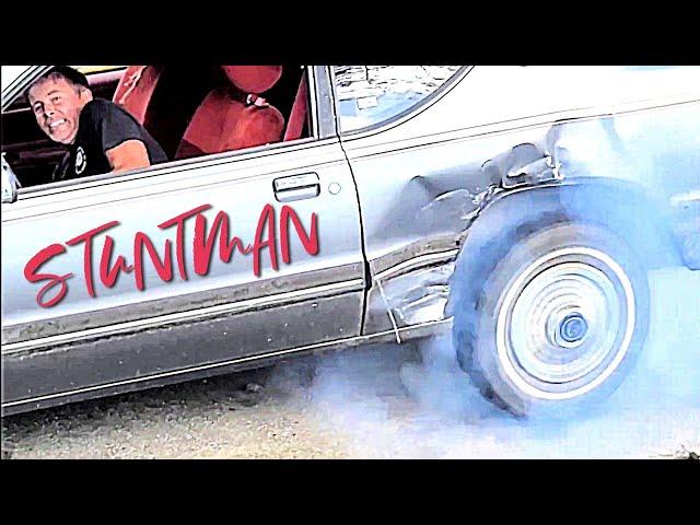 Stuntman's 36k Mile Classic Destroyed By Hit & Run Driver! Neutral Drop