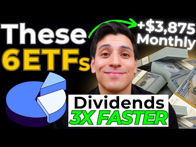 6 Best High Dividend ETFs to Live Off Dividends (3X FASTER)