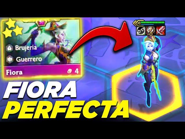  IMPOSIBLE PERDER con FIORA 3 ESTRELLAS en TFT SET 12