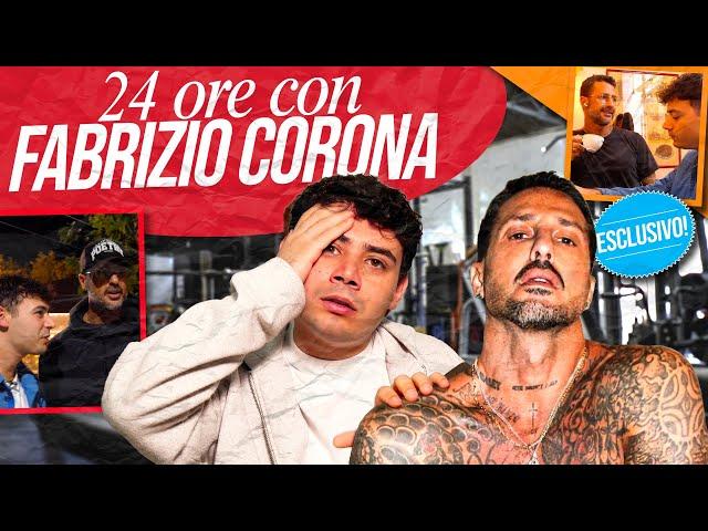 LAVORARE 24 ore con FABRIZIO CORONA: tra i soldi e la libertà dopo il carcere! - Giorno di Prova