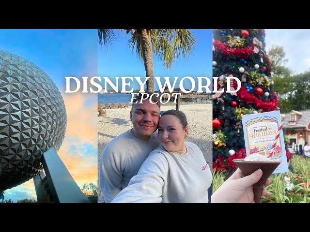 DISNEY WORLD VLOG- Epcot, Guardians, Happily Ever After Fireworks at Polynesian Resort beach!