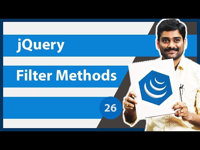 jQuery Filter Methods - jQuery Tutorial 26