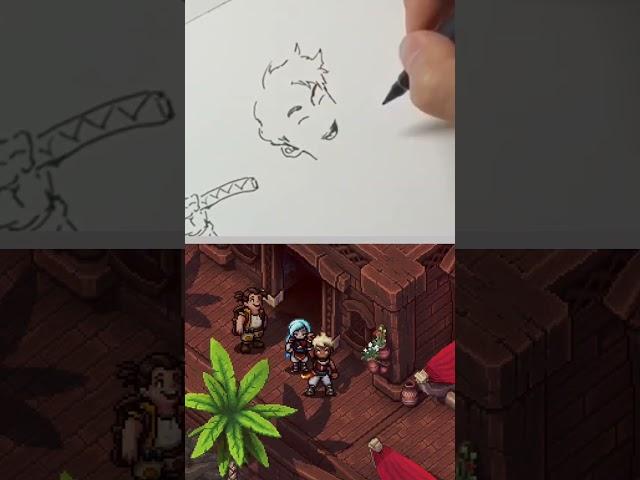 Zale concept art vs. pixel art! ️