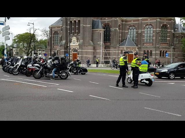 Satudarah Saudarah BlackJackets aankomst Apeldoorn 25 April 2018  RMS