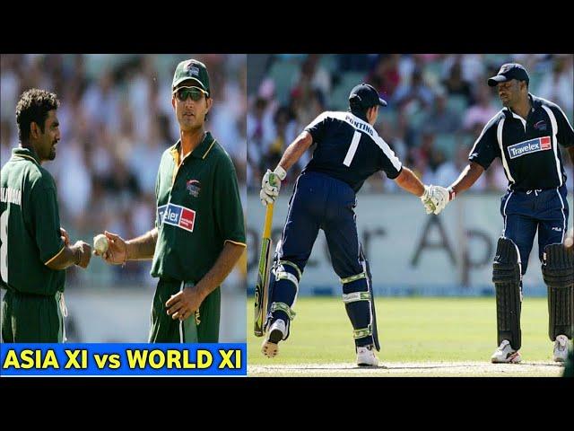 Asia xi vs world xi 2005 Tsunami odi highlights