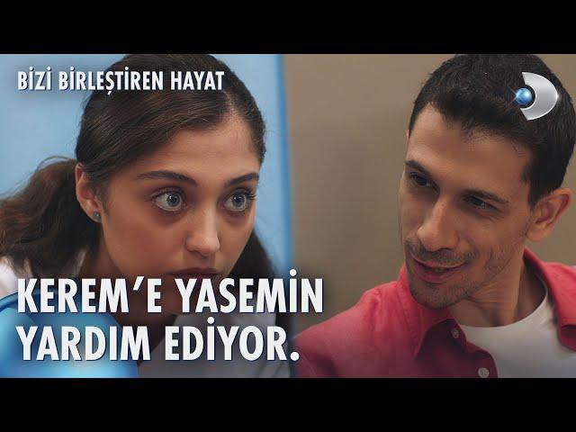 Yasemin'in elinin hafifliği bile Kerem'i etkiliyor! | Bizi Birleştiren Hayat 9.Bölüm