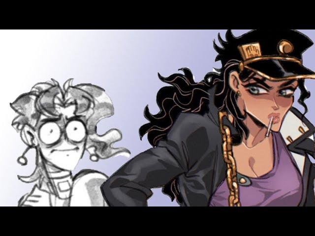 If Jotaro was Female (JOJO comic dub)