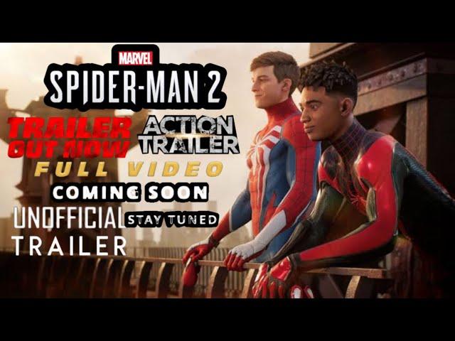 Spider-Man 2 Action Packed Gameplay Trailer || Tralier out Now,Full Video Out Soon|| ManojBhai Gamer