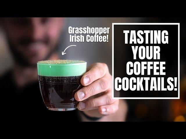 Making YOUR Best Coffee Cocktails!