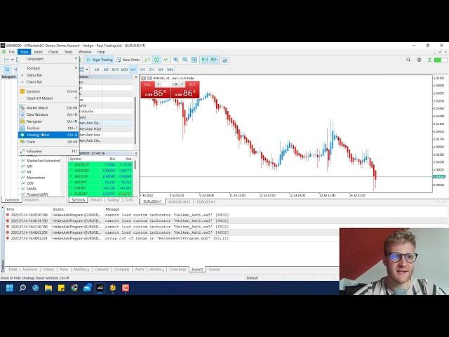 100% Automated Heiken Ashi Forex Trading Expert Advisor Programming Tutorial For MT5