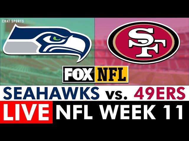 Seahawks vs. 49ers Live Streaming Scoreboard, Play-By-Play, Highlights & Stats | NFL Week 11 On FOX