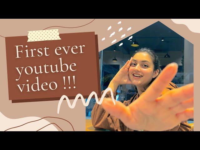 Finallyyyyy !! My First YouTube Video Is Here | Blooming tales | Srishti Garg