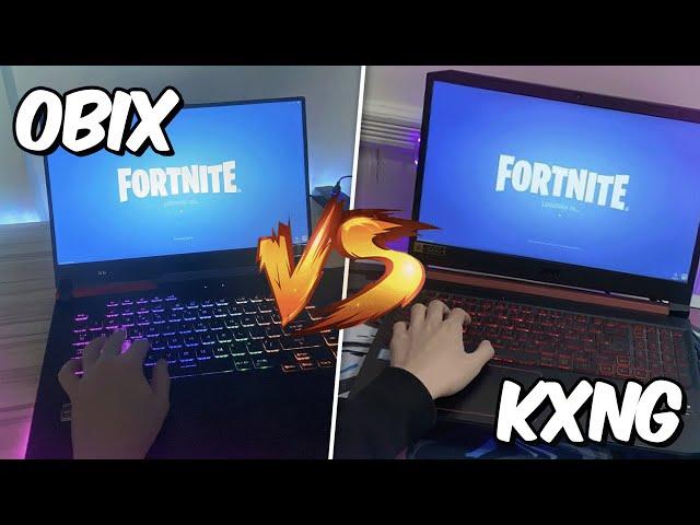 Who Is The BEST Fortnite Laptop Player? (Kxng vs Obix)