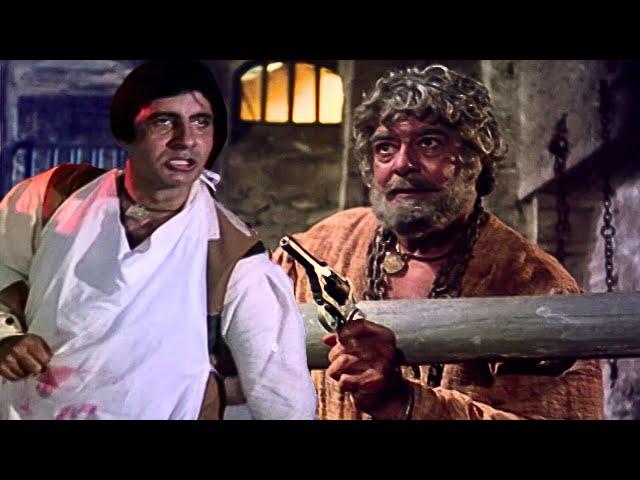 दारा सिंह ने अमिताभ बच्चन पे तानी बन्दूक  | #amitabhbachchan जबरजस्त सीन | Mard Movie Scene