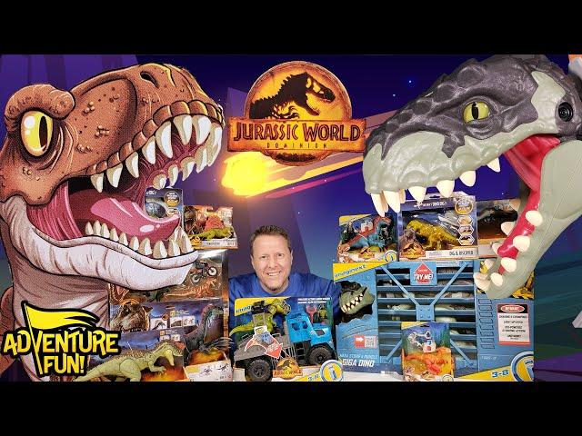 Jurassic World Dominion Official Movie Trailer 2 Toy Action Figures Jurassic Toys AdventureFun!